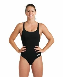 Arena Team Solid Swim Pro Back -KIEFER Sales 004761 550 women s team swimsuit swim pro solid fl 001 o