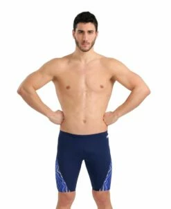 Arena Marbled Jammer -KIEFER Sales 005556 770 men s swim jammer marbled f 001 o