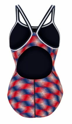 Dolfin Women's Print DBX Back One Piece -KIEFER Sales 0231 b57d back 4