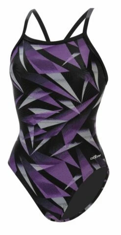 Dolfin Women's Print V2 Back One Piece -KIEFER Sales 0531 a34d front