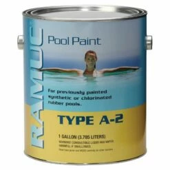 Ramuc Type A-2 Rubber Based Premium Pool Paint 5-gallon
