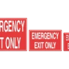Emergency Exit Only Sign -KIEFER Sales 18123