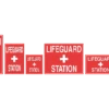 Lifeguard Station Sign