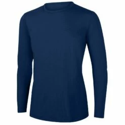 RISE Solid Long Sleeve Crew Neck Rashguard -KIEFER Sales 2604n