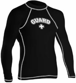 RISE Guard Long Sleeve Rashguard -KIEFER Sales 501lsl front black