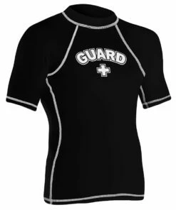 RISE Guard Short Sleeve Rashguard -KIEFER Sales 501ssl front black