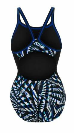 Dolfin Women's Print Color Block DBX Back One Piece -KIEFER Sales 5m00 b43d back