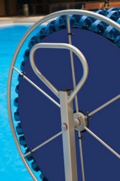 Nordesco/TSP Deluxe Lane Line Storage Reel 12 Nordesco/TSP Deluxe Lane Line Storage Reel -KIEFER Sales 60.1425 deluxe handle close up