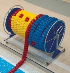 Nordesco/TSP Deluxe Lane Line Storage Reel 14 Nordesco/TSP Deluxe Lane Line Storage Reel -KIEFER Sales 60.1425 deluxe with cables