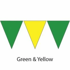 Kiefer Plastic Flags - 100 Ft. (Pair) 16 Kiefer Plastic Flags - 100 Ft. (Pair) -KIEFER Sales 600120 grn ylw 2