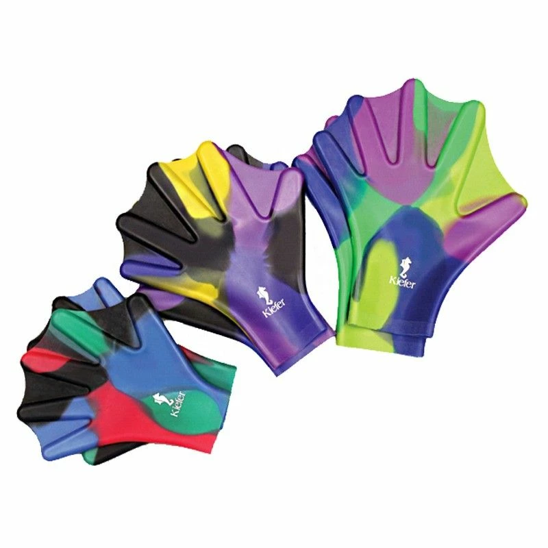 Kiefer Silicone Webbed Swim Gloves 3 Kiefer Silicone Webbed Swim Gloves