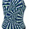 Dolfin Women's Print Atomic Double X Back