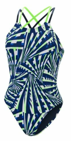 Dolfin Women's Print Atomic Double X Back
