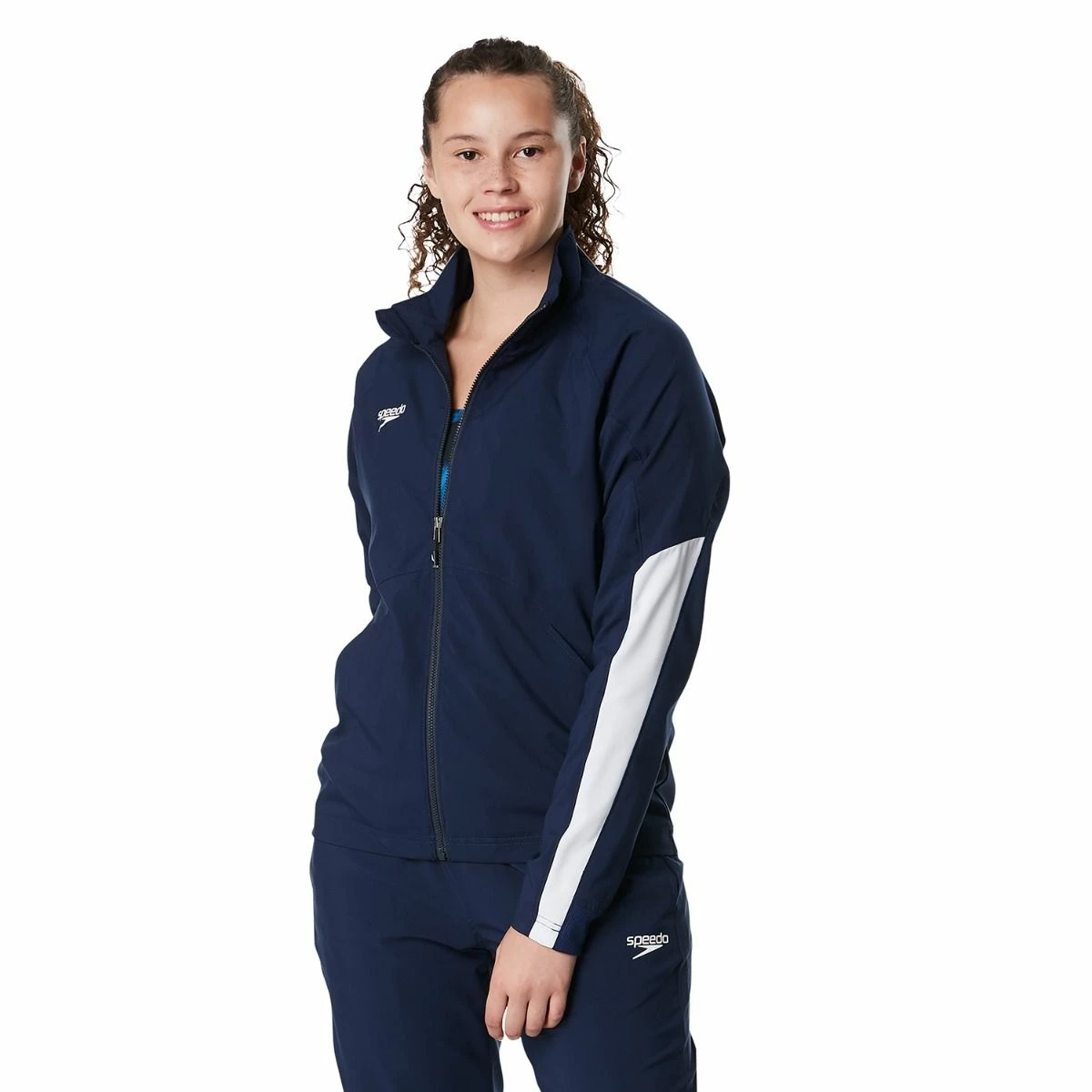 Speedo Women's Team Woven Jacket 6 Speedo Women's Team Woven Jacket - Image 4