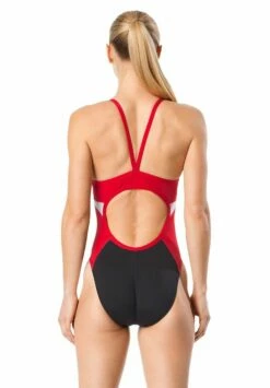Speedo Spark Splice Flyback Swimsuit -KIEFER Sales 7719914 972 bk