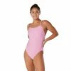 Speedo Solid T-Back One Piece