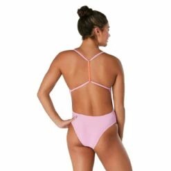 Speedo Solid T-Back One Piece -KIEFER Sales 8 7192133500 x2