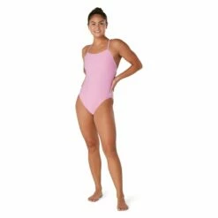 Speedo Solid T-Back One Piece -KIEFER Sales 8 7192133500 x4