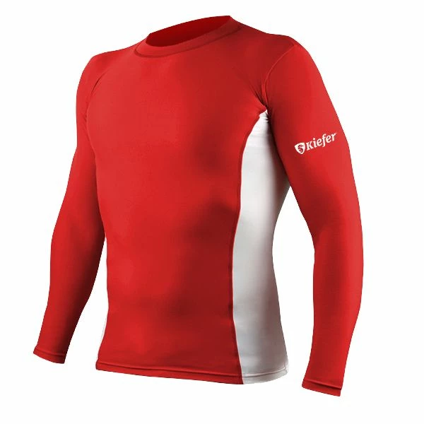 Kiefer 2 Tone Unisex Long Sleeve Rash Guard 4 Kiefer 2 Tone Unisex Long Sleeve Rash Guard - Image 2