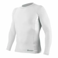 Kiefer 2 Tone Unisex Long Sleeve Rash Guard 7 Kiefer 2 Tone Unisex Long Sleeve Rash Guard -KIEFER Sales 900608 rashguard white