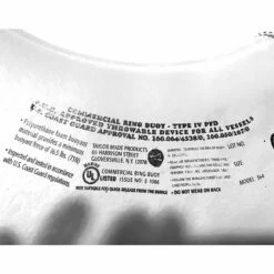 24" USCG Ring Buoy -KIEFER Sales 905 white 1 2