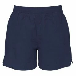 Kiefer 4-Way Unisex Deck Short Solid -KIEFER Sales 939200 navy new edit
