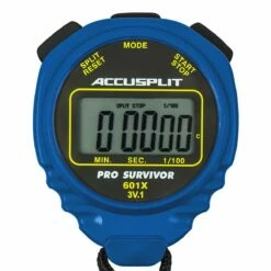Accusplit Pro Survivor A601X Stopwatch -KIEFER Sales a601x front blue 3