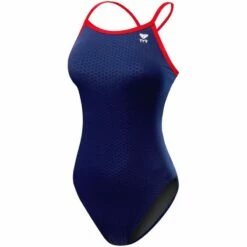 TYR Hexa Durafast Diamondfit 23 TYR Hexa Durafast Diamondfit -KIEFER Sales dhex7 navy red front