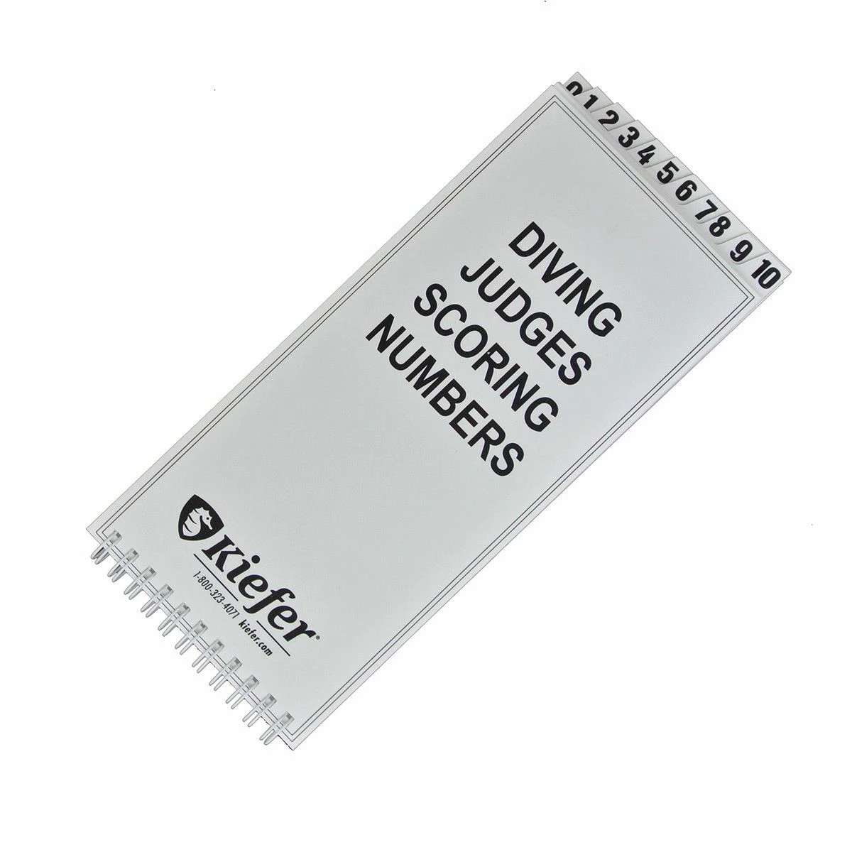 Kiefer Diving Judges Score Card 4 Kiefer Diving Judges Score Card - Image 2