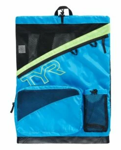 TYR Elite Mesh Backpack -KIEFER Sales lbmshelt blue yellow