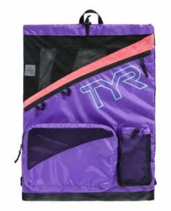 TYR Elite Mesh Backpack -KIEFER Sales lbmshelt pink purple