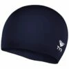 TYR Wrinkle-Free Silicone Jr. Cap -KIEFER Sales lcsjr navy