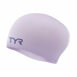 TYR Long Hair Wrinkle-free Swim Cap 21 TYR Long Hair Wrinkle-free Swim Cap -KIEFER Sales lcsl lavender