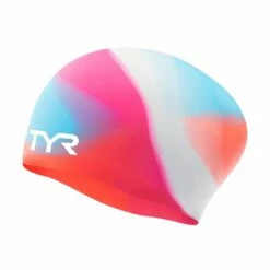 TYR Tiedye Long Hair Youth Cap -KIEFER Sales lcsljrtd 671 alt01