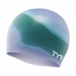 TYR Multi Color Silicone Cap -KIEFER Sales lcsm purple green