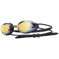 TYR Black Hawk Racing Mirrored Goggles -KIEFER Sales lgbhm gold rainbow 1