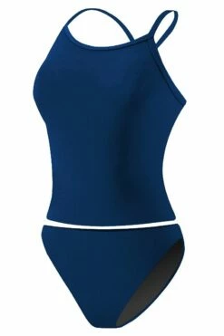 RISE Solid Workout Tankini 7 RISE Solid Workout Tankini -KIEFER Sales lgs21 front navy