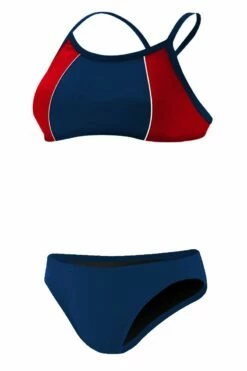 RISE Solid Poly Splice Bikini 7 RISE Solid Poly Splice Bikini -KIEFER Sales lgs23 front navy red1
