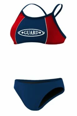 RISE Guard Poly Splice Bikini -KIEFER Sales lgs23gu navy red1