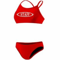 RISE Staff Poly V-Back Bikini 8 RISE Staff Poly V-Back Bikini -KIEFER Sales lgs26st red