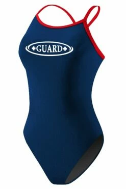 RISE Guard Poly Color Trim H-Back -KIEFER Sales lgs64gu front navy red