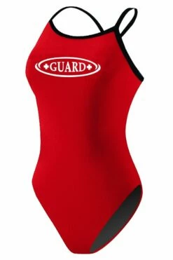 RISE Guard Poly Color Trim H-Back -KIEFER Sales lgs64gu front red black 1