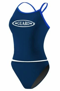 RISE Guard Poly 2-Piece Color Trim Tankini 6 RISE Guard Poly 2-Piece Color Trim Tankini -KIEFER Sales lgs78gu front navy royal 4