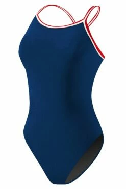 Rise Solid Poly Tri Color H-Back -KIEFER Sales lgs92 front navy red white