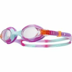 TYR Kid's Swimple Tie Dye Goggle 15 TYR Kid's Swimple Tie Dye Goggle -KIEFER Sales lgswtd clear pink mint