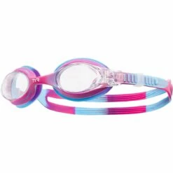 TYR Kid's Swimple Tie Dye Goggle 17 TYR Kid's Swimple Tie Dye Goggle -KIEFER Sales lgswtd pink blue