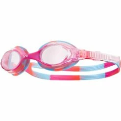 TYR Kid's Swimple Tie Dye Goggle 19 TYR Kid's Swimple Tie Dye Goggle -KIEFER Sales lgswtd pink white
