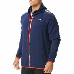 TYR Men's Alliance Podium Hoodie -KIEFER Sales mtfzh2a 636 alt05 1