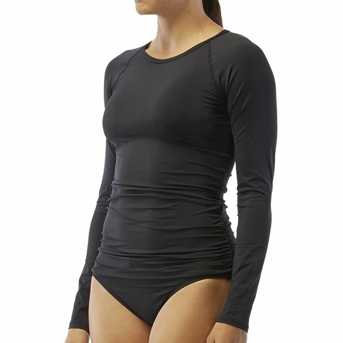 TYR Solid Long Sleeve Swim Shirt 3 TYR Solid Long Sleeve Swim Shirt