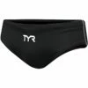 TYR Thresher Racer Swimsuit 1 TYR Thresher Racer Swimsuit -KIEFER Sales tpsr6a black grey front